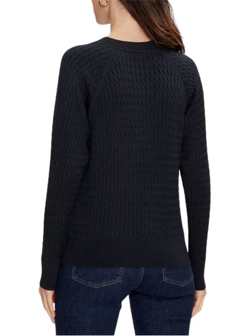 Maglioncino in cotone a trecce Tommy Hilfiger | WW0WW41142DW5